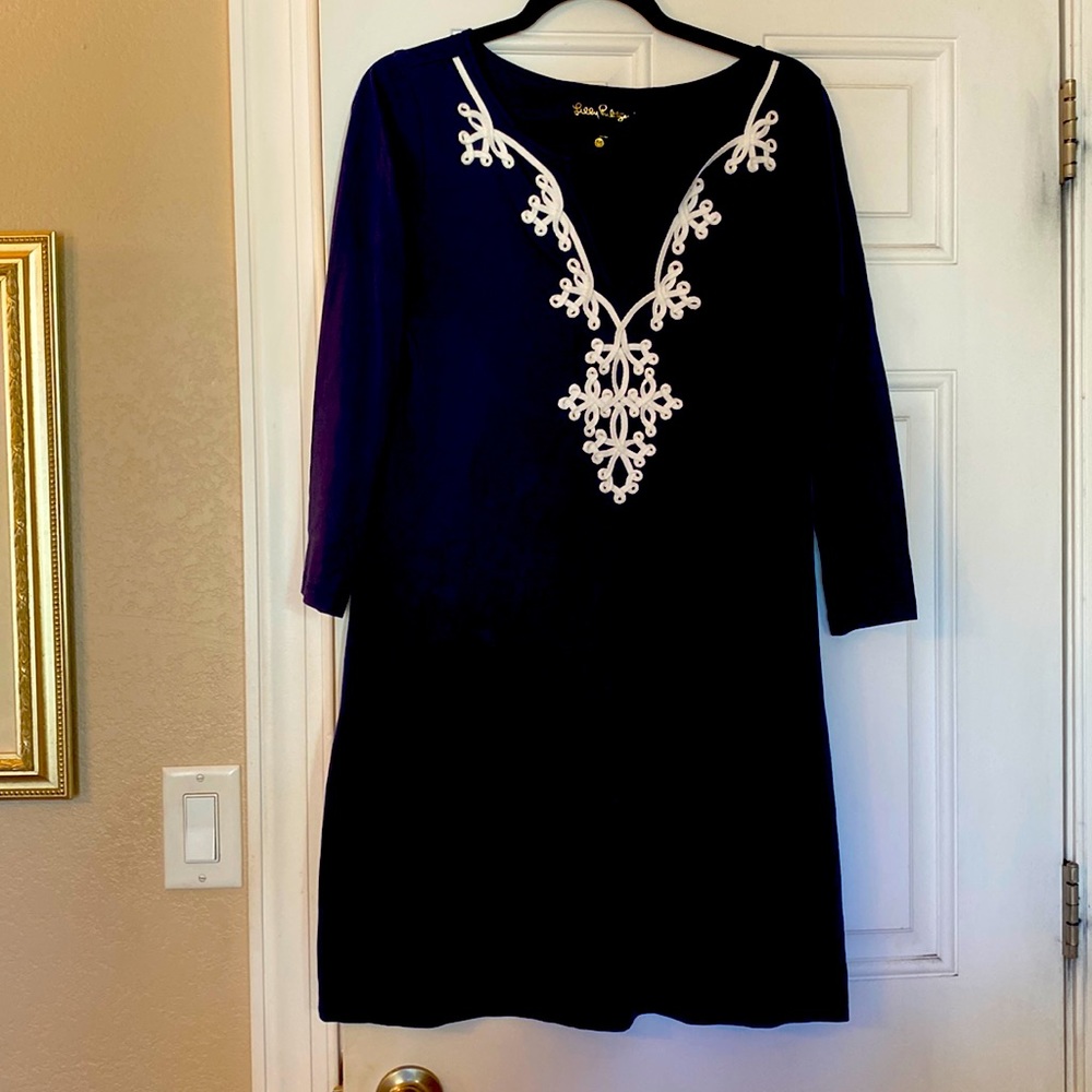 Cute Lilly Pulitzer Navy Dress